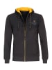 CASAMODA Sweatjacke in Dunkelblau