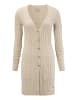 Kangaroos Longstrickjacke in wollweiß-beige
