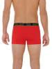 HOM Retro Boxer Ivano no.2 in Schwarz / Rot