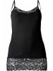 sheego Longtop in schwarz