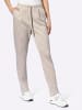 Heine Jogpants in beige-ecru-kariert