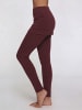 Vivance Active Leggings in weinrot