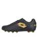 Lotto Fußballschuhe Stadio 700 AGM in 1UQ All Black/Light Platino