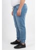 Men Plus Jeanshose in bleached denim