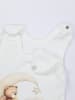 TupTam Baby Unisex Strampler-Set mit Aufdruck Spruch 2-tlg in weiß Modell 1