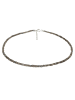 Xen Collier "Labradorit Kugeln 3 - 4,5 mm" in Grau