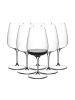 RIEDEL Glas 6er Set Cabernet / Merlot / Cocktail Weingläser Grape in 830 ml in transparent
