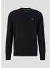 s.Oliver Strickpullover langarm in Schwarz