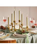 Butlers Butlers Kerzenhalter VARIATION in Gold