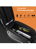 Wisam® Wasserdichte Fahrradtasche für Smartphones bis 6,5'' in Schwarz