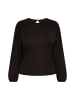 faina Damen Langarmshirt in Schwarz