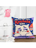 Mr. & Mrs. Panda Kuschelkissen 40x40 Kuschelkissen humorvoll Des... in Weiß