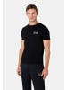 EA7 T-Shirt in schwarz