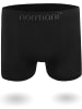 normani 12 Stück Mikrofaser-Boxershorts für Herren in Schwarz
