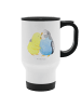 Mr. & Mrs. Panda Teebecher To Go Wellensittich Liebe ohne Spruch in Weiß