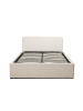 CALICOSY Stauraumbett LIVY in Beige - (W) 215  x (H) 88  x (L) 170  cm