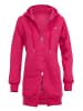 Winshape Lange, kuschelige Hoodie-Jacke mit 2-Wege-Zipper J006 in deep pink