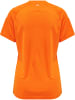 Hummel Hummel T-Shirt Hmlcore Multisport Damen Feuchtigkeitsabsorbierenden in ORANGE TIGER