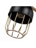 Licht-Erlebnisse Wandlampe (B)67 x (H)27 cm in Schwarz Gold
