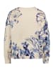 Betty Barclay Strickpullover mit Print in Beige/Blau