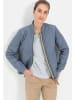 Camel Active Kurze Steppjacke aus recyceltem Polyester in Rauchblau