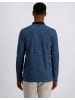 Pierre Cardin Langarm-Poloshirt in Blue Heaven