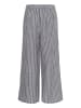 Kaffe Hose BPmalena Casual fit in Black Melange/White Stripe