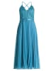 Vera Mont Abendkleid mit Stickerei in Shiny Bluestone