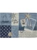 Sander Baumwollmischung, Gewebt, Gobelin Tischset 2er-Pack Sailor Patch in Sailor Patch