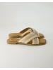 Lisa & Jo Pantoletten in Beige