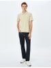 KOTON TSHIRT SS POLO in Beige