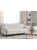 Beliani 3-Sitzer Sofa ASKIM in Weiß/Schwarz - (W) 207 x (H) 87 x (L) 89 cm