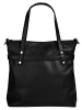 Cluty Shopper echt Leder in schwarz