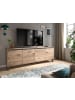 Inn.Furn TV-Lowboard Eiche Viking 184 cm, Fernsehschrank in Komforthöhe mit Soft-Close