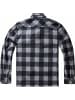 Brandit Hemd "Jeff Fleece Shirt Long Sleeve" in Schwarz