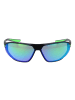 Nike Unisex Sonnenbrille Rechtwinklig Grau