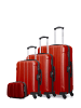 BlueStar 4 tlg. Kofferset NAPOLI C in Rot (95L/64L/37L/9L)