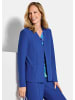 GOLDNER Viskoseblazer in Piqué-Optik in royalblau