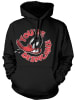Looney Tunes  Hoodie "Daffy Duck Youre Despicable Big Tall Hoodie" in Schwarz