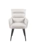 DUBI Möbel 2er-Set: Esszimmerstuhl Mika-Yann in Creme - (B)59 x (H)94 x  (T)66 cm
