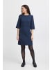 Fransa Blusenkleid FREIJA DR 1 20613434 schönes Webkleid mit Teilungsnaht in Blau