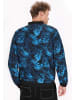 MO Men Jacket in blue multicolor