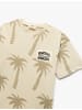 KOTON T-shirt in Kamelfeder Gemustert
