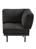 home24 Outdoor-Eckelement Modica in Schwarz