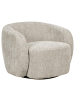 Beliani Sessel TORE in Beige - (W) 85 x (H) 67 x (L) 80 cm