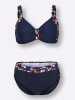 WITT WEIDEN Bikini in marine-bedruckt