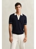 Gant Poloshirt in marine beige - 0001