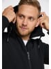 MO Herren Softshellblouson in Schwarz