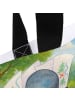 Mr. & Mrs. Panda Tote Bag Pinguin & Maus Wanderer Design ohne Sp... in Weiß