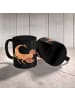 Mr. & Mrs. Panda Tasse Skorpion Unikat mit Spruch in Schwarz